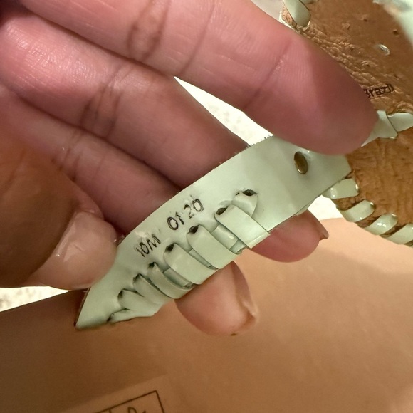 Jack Rogers Green Sandals Size 10 - Picture 5 of 11